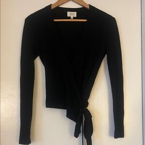 Aritzia ballet Wrap Sweater